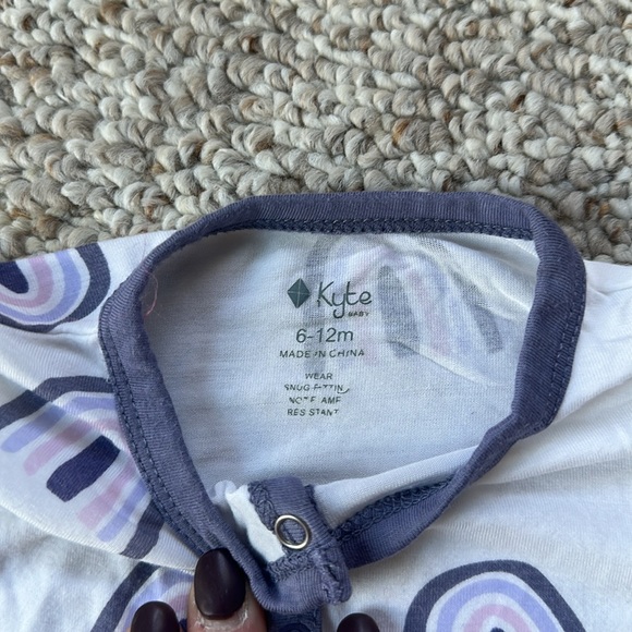 Kyte baby footie with snaps - Picture 3 of 3